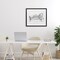 Stupell Industries Lounging Beast Cheetah Framed Print Under Glass, design by Victoria Barnes